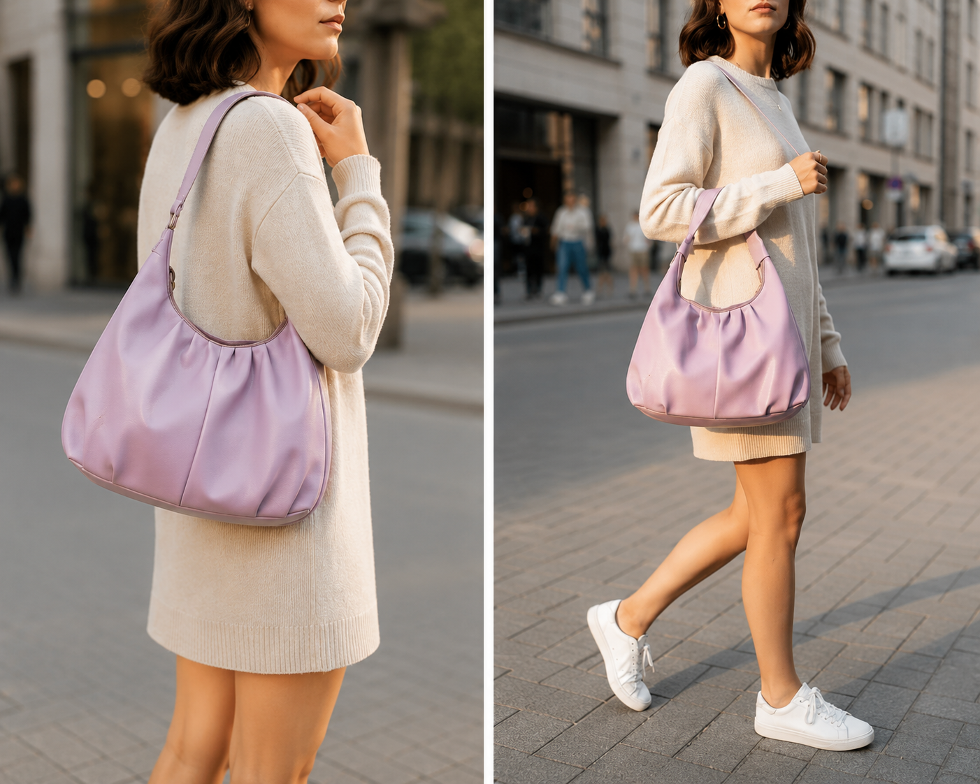 Luna Pastel Hobo Bag