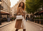 Lilac Charm Hobo Handbag